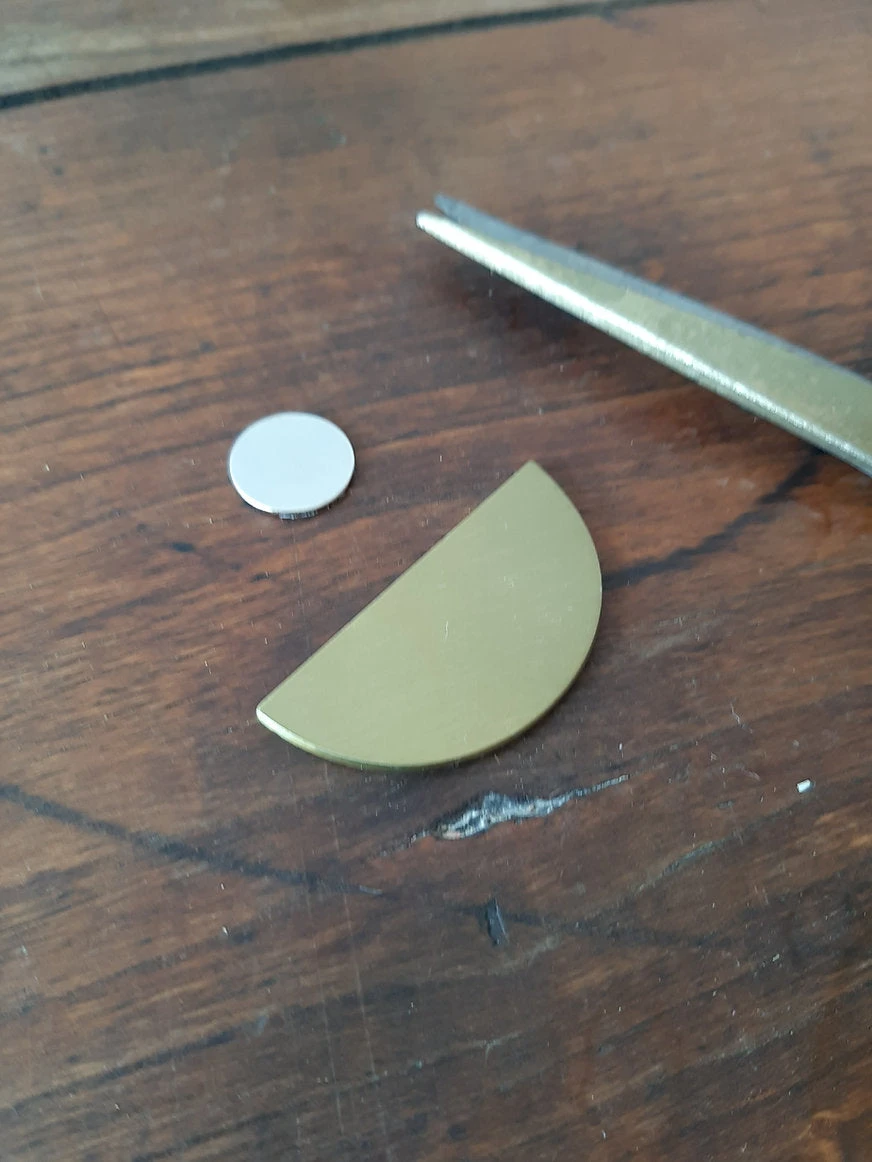 Décoration Murale Dorée - Plusieurs Formes - En Laiton 4 Décoration Murale Dorée - Plusieurs Formes - En Laiton - Image 2