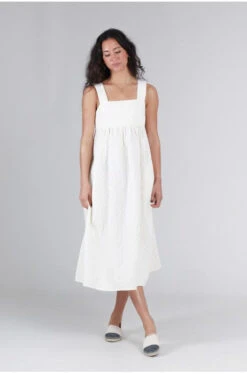 Espadrilles Plates Femme SAINT TROPEZ - En Beige Et Noir - En Coton Et Jute Tressé