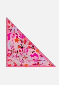 Foulard Laine - En Plusieurs Motifs - Triangle XXL -Clothing Discounts Store foulard laine virginie riou rose1