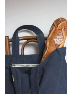 Grand Cabas ALEX - En Plusieurs Coloris - En Epaisse Toile De Coton Bio -Clothing Discounts Store grand cabas bleu orage en epaisse toile de coton