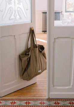 Grand Cabas ALEX - En Plusieurs Coloris - En Epaisse Toile De Coton Bio -Clothing Discounts Store grand sac cabas vert