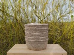 Bol En Ficelle De Lin - Fait Main En France