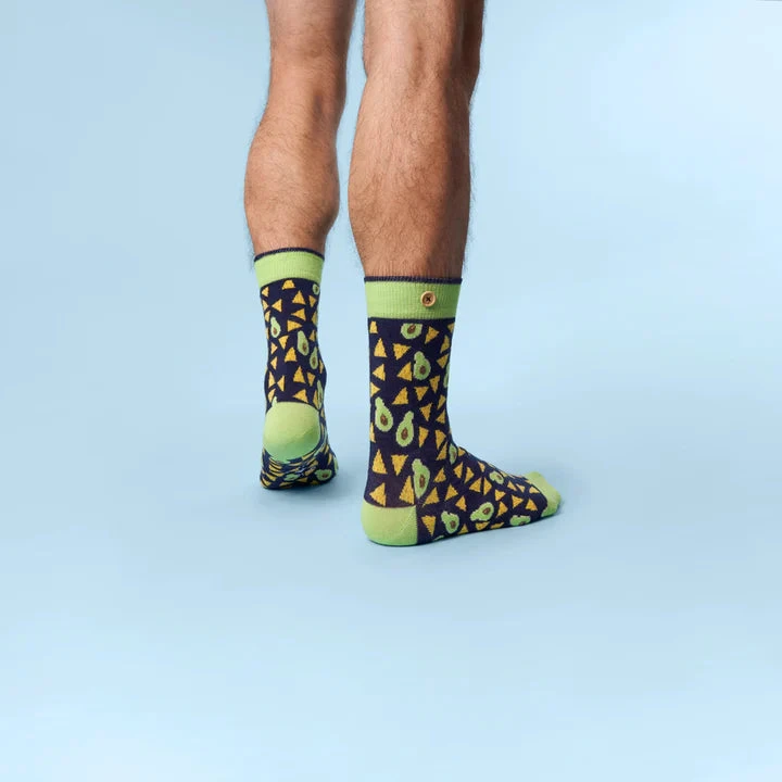 Cabaïa Chaussettes Originales Homme MIKA & NATALIA - Couleur Bleu Marine - En Coton Bio 3 Cabaïa Chaussettes Originales Homme MIKA & NATALIA - Couleur Bleu Marine - En Coton Bio