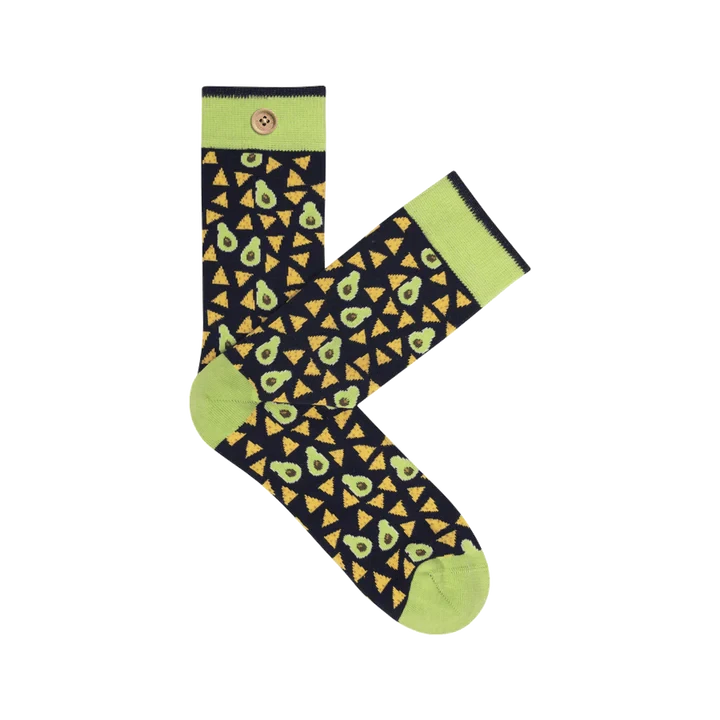 Cabaïa Chaussettes Originales Homme MIKA & NATALIA - Couleur Bleu Marine - En Coton Bio 4 Cabaïa Chaussettes Originales Homme MIKA & NATALIA - Couleur Bleu Marine - En Coton Bio - Image 2