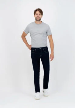 Jean Coton Bio Homme SLIMMER RICK - En Plusieurs Teintes - En Coton Bio Et Coton Recyclé -Clothing Discounts Store jean coton bio slimmer rick MUD JEANS strong blue