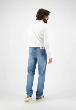Jean Coupe Droite EXTRA EASY - En Coton Recyclé Et Biologique - En Plusieurs Coloris -Clothing Discounts Store jean coupe droite delave clairMen Ethical Jeans Extra Easy Fan Stone Fullback 473x682 2xjean coupe droite delave clair