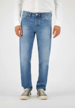 Jean Coupe Droite EXTRA EASY - En Coton Recyclé Et Biologique - En Plusieurs Coloris -Clothing Discounts Store jean coupe droite delave clairMen Ethical Jeans Extra Easy Fan Stone Halffront 473x682 2xjean coupe droite delave clair