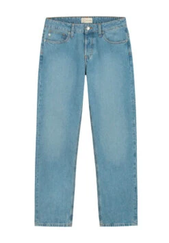 Jean Délavé Mixte RELAX FRED - Bleu Ciel - Fabriqué En Tunisie -Clothing Discounts Store jean delave mixte modele jean