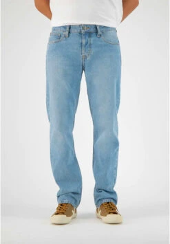 Jean Délavé Mixte RELAX FRED - Bleu Ciel - Fabriqué En Tunisie -Clothing Discounts Store jean delave mixte zoo homme