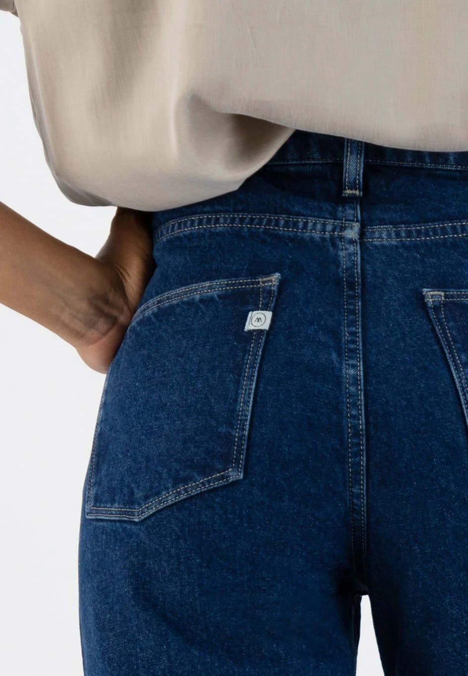 Jean Jambes Larges Femme RELAX ROSE - En Plusieurs Coloris - En Coton Bio Et Coton Recyclé 9 Jean Jambes Larges Femme RELAX ROSE - En Plusieurs Coloris - En Coton Bio Et Coton Recyclé - Image 7