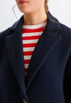 Manteau Long Femme KOKO - En Marine - En Laine 14 Manteau Long Femme KOKO - En Marine - En Laine -Clothing Discounts Store manteau long femme marine loreak11 jpeg