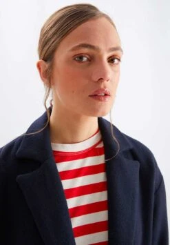 Manteau Long Femme KOKO - En Marine - En Laine 13 Manteau Long Femme KOKO - En Marine - En Laine -Clothing Discounts Store manteau long femme marine loreak12 jpeg