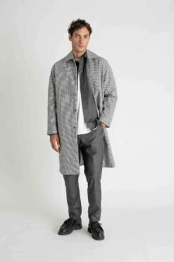 Manteau Mi Saison Mixte MAC MAYFAIR - En Plusieurs Coloris - En Coton Bio -Clothing Discounts Store manteau mi saison mixte NOYOCO carreaux homme