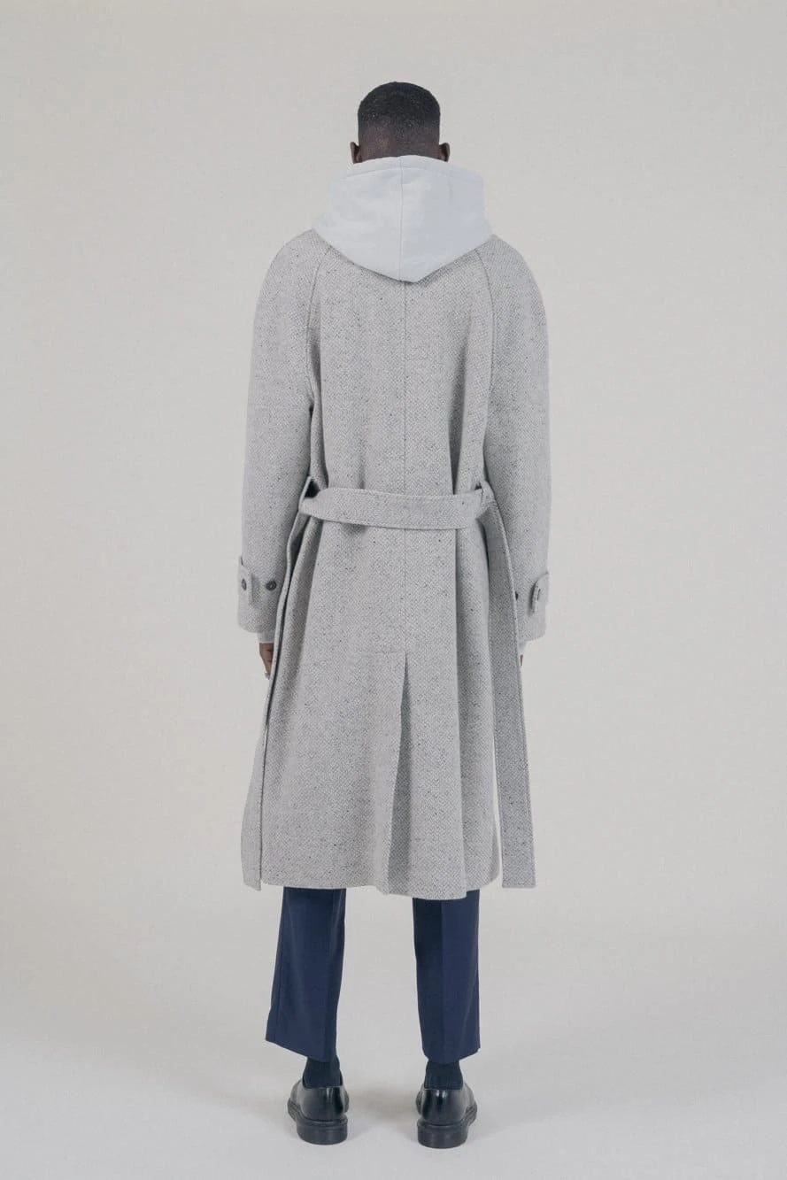 Manteau Oversize Mixte VERLAINE - En Plusieurs Coloris - En Laine Vierge 7 Manteau Oversize Mixte VERLAINE - En Plusieurs Coloris - En Laine Vierge - Image 5