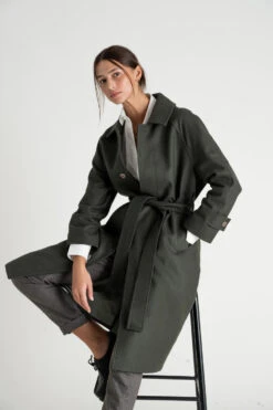 Manteau Oversize Mixte VERLAINE - En Plusieurs Coloris - En Laine Vierge