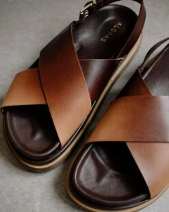 ALOHAS Sandale Slippers Marshmallow Confortable -Clothing Discounts Store marshmallow brown degrade sandals alohas 368518