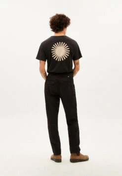 Thinking Mu Pantalon Ajusté Homme WOTAN - En Coton Bio 9 Thinking Mu Pantalon Ajusté Homme WOTAN - En Coton Bio -Clothing Discounts Store pantalon ajuste homme noir4