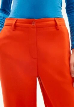 Thinking Mu Pantalon Ample HERMIONE - Couleur Orange - En Coton Biologique 9 Thinking Mu Pantalon Ample HERMIONE - Couleur Orange - En Coton Biologique -Clothing Discounts Store pantalon ample orange1