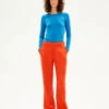 Thinking Mu Pantalon Ample HERMIONE - Couleur Orange - En Coton Biologique -Clothing Discounts Store pantalon ample orange2