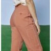 Pantalon Cargo Femme TERRESTRE - En Terracotta - En Coton Bio GOTS -Clothing Discounts Store pantalon cargo femme