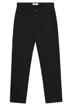 Pantalon Coupe Droite TIM - En Couleur Noir - En Coton Biologique 9 Pantalon Coupe Droite TIM - En Couleur Noir - En Coton Biologique -Clothing Discounts Store pantalon coupe droite noir homme3