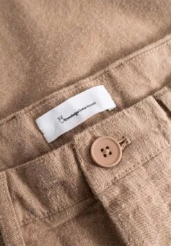 Pantalon En Flanelle Homme CHUCK - En Plusieurs Coloris - En Coton Biologique -Clothing Discounts Store pantalon en flannelle beige