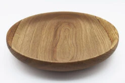 Plat En Chêne Diamètre 26 Cm - Fait Main En France