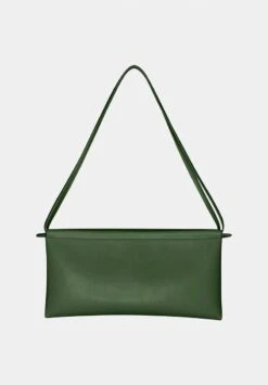 Pochette Vegan Femme BAGUETTE - En Plusieurs Coloris - En Cuir Vegan -Clothing Discounts Store pochette vegan femme vert3