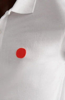 Polo Coton Bio Homme KULTUR - En Blanc - En Coton Bio Et Coton Recyclé -Clothing Discounts Store polo coton bio blanc kultur coton recycle zoom