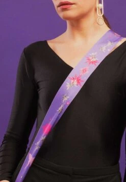 Porte Téléphone Bandoulière - Plusieurs Motifs - Polyester Recyclé -Clothing Discounts Store porte telephone bandouliere viriginie riou violet13