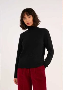 Pull à Col Roulé LAMBSWOOL - En Plusieurs Coloris - En Laine Bio 9 Pull à Col Roulé LAMBSWOOL - En Plusieurs Coloris - En Laine Bio -Clothing Discounts Store pull a col roule femme knowledge noir1jpeg