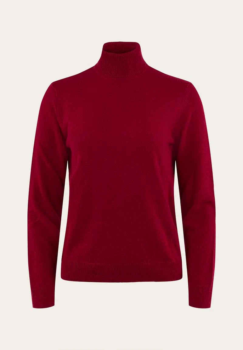 Pull à Col Roulé LAMBSWOOL - En Plusieurs Coloris - En Laine Bio 7 Pull à Col Roulé LAMBSWOOL - En Plusieurs Coloris - En Laine Bio - Image 5