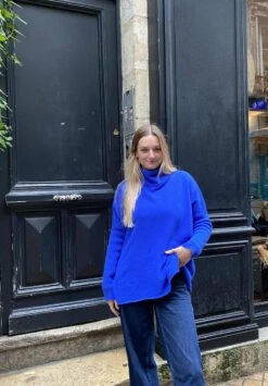 Pull Col Cheminé DOUCEUR - En Plusieurs Coloris - En Laine