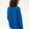 Thinking Mu Pull En Maille Femme FIONA - Couleur Bleu - En Matières Recyclés -Clothing Discounts Store pull en maille femme