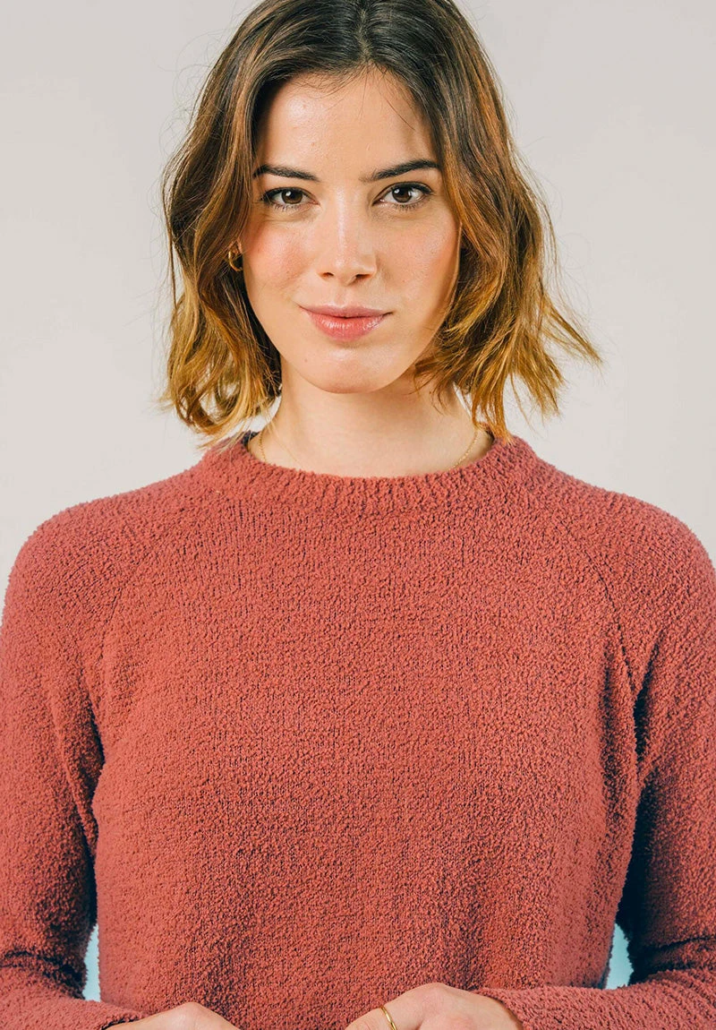 Brava Fabrics Pull Femme Rose CROPPED - En Rose - En Polyamide Recyclé 3 Brava Fabrics Pull Femme Rose CROPPED - En Rose - En Polyamide Recyclé