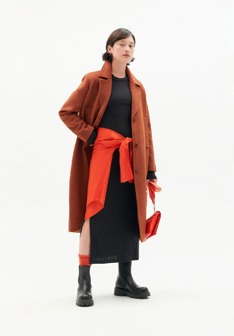 Thinking Mu Robe Longue Manches Longues GINA - En Coton Biologique 6 Thinking Mu Robe Longue Manches Longues GINA - En Coton Biologique - Image 4