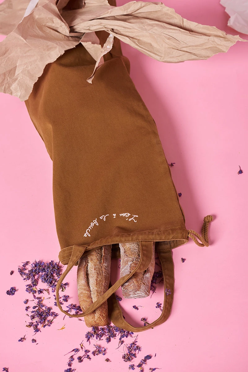 Sac À Pain FARINE KHORASAN - En Coton Biologique - En Caramel 3 Sac À Pain FARINE KHORASAN - En Coton Biologique - En Caramel