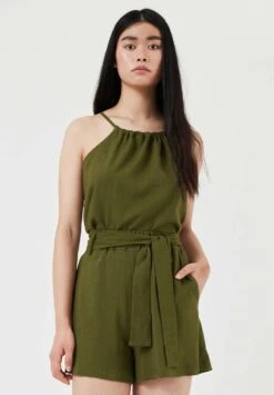 AMT Short Femme MALDIVAS - En Kaki - Fabriqué En Espagne