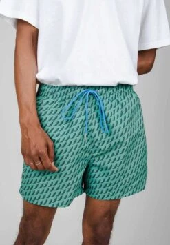 Brava Fabrics Short De Bain Homme GREEN CHILI - En Polyester Recyclé