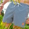 Short De Bain L'ENSOLEILLÉ RAYÉ -Clothing Discounts Store short de bain homme1