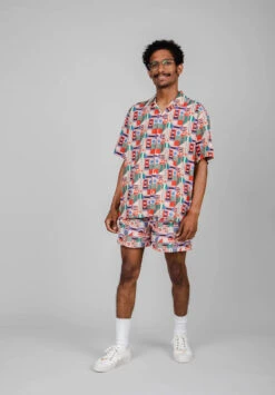 Brava Fabrics Short De Bain Homme ARTISAN - En Polyester Recyclé -Clothing Discounts Store short de bain multicolor3