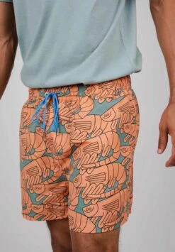 Brava Fabrics Short De Bain Homme GAMBAS - En Polyester Recyclé