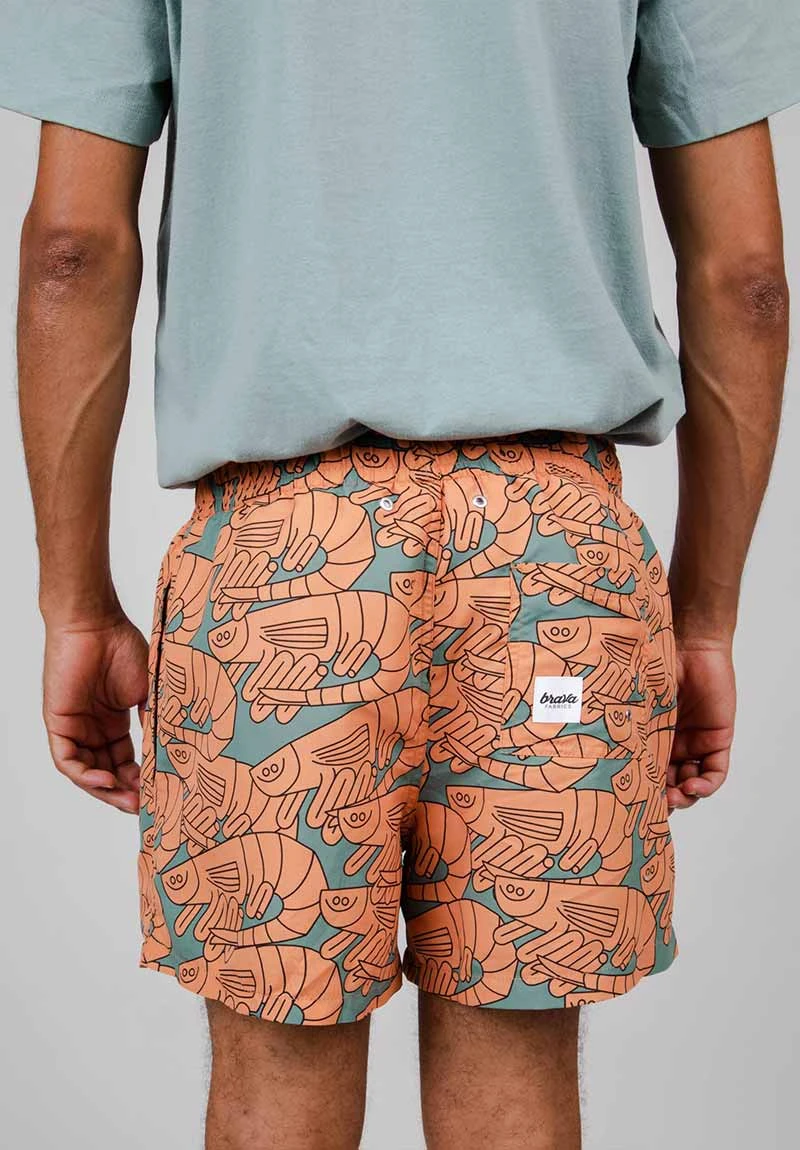 Brava Fabrics Short De Bain Homme GAMBAS - En Polyester Recyclé 6 Brava Fabrics Short De Bain Homme GAMBAS - En Polyester Recyclé - Image 4