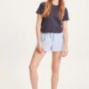 Short En Molleton Femme TEAKY - En Bleu Ciel - En Coton Bio GOTS 2 Short En Molleton Femme TEAKY - En Bleu Ciel - En Coton Bio GOTS -Clothing Discounts Store short molleton femme teaky bleu ciel