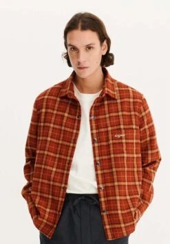 Surchemise À Carreaux Mixte LENO - Plusieurs Coloris - En Laine Vierge