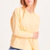 Sweat Jaune Pastel Femme DAPHNE - En Coton Bio GOTS 1 Sweat Jaune Pastel Femme DAPHNE - En Coton Bio GOTS -Clothing Discounts Store sweat jaune pastel femme daphne