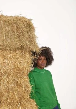 Sweat Vert GAZON - Fabriqué Au Portugal