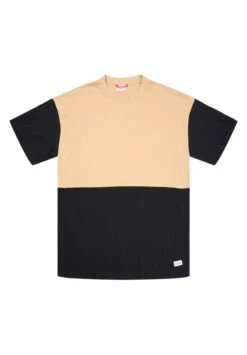 T-shirt Bicolore STRIPED - Fabriqué Au Turquie - En Coton Bio 15 T-shirt Bicolore STRIPED - Fabriqué Au Turquie - En Coton Bio -Clothing Discounts Store t shirt bicolore homme beige3