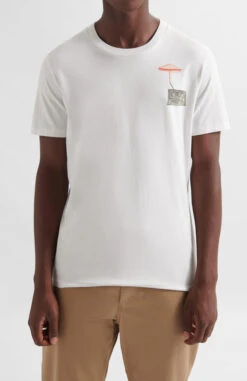 T-shirt Imprimé Homme LEKEITO - En Blanc- En Coton Bio 7 T-shirt Imprimé Homme LEKEITO - En Blanc- En Coton Bio -Clothing Discounts Store t shirt coton bio homme lekeito blanc