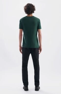 T Shirt Fleur Homme MARGA - En Vert Sapin - En Coton Biologique 8 T Shirt Fleur Homme MARGA - En Vert Sapin - En Coton Biologique -Clothing Discounts Store t shirt fleur homme vert sapin dos